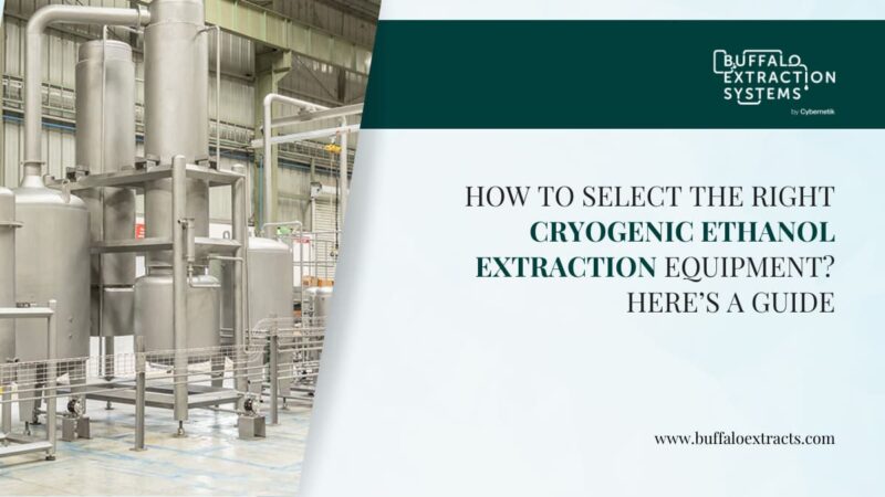 How to Select the Right Cryogenic Ethanol Extraction Equipment?