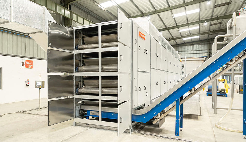 hemp drying milling systems